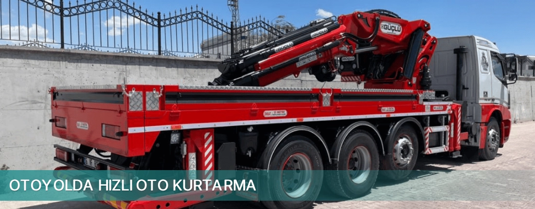 Narlıdere İlçemi Otoyolda Hızlı Oto Kurtarma